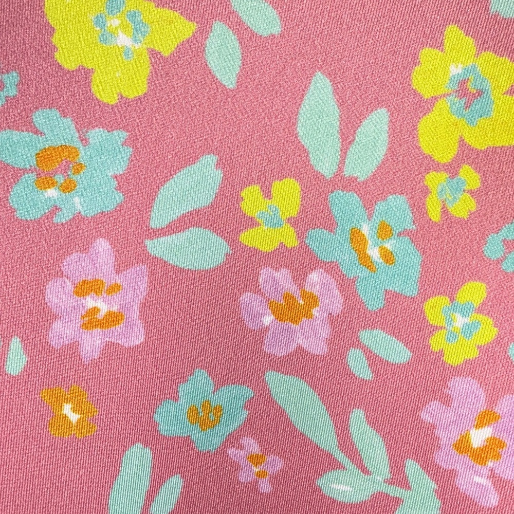 Bad Birdie Pink Floral Golf Shirt - Picture 4 of 5